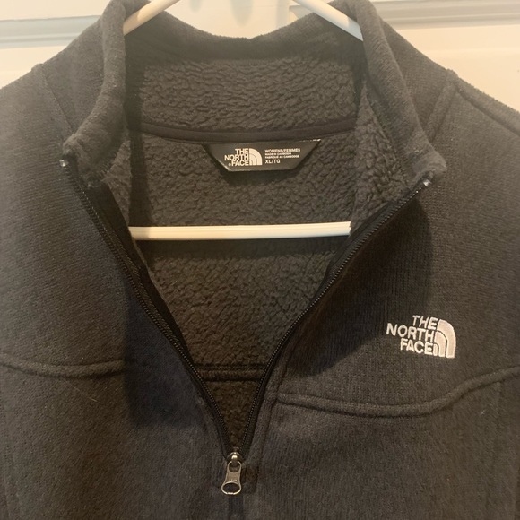 Dark heather grey North face jacket XL - Picture 3 of 5
